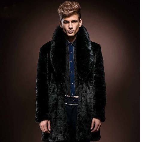 manteau fourrure homme versace